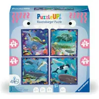 Ravensburger Puzzle pour enfants. UP! Puzzle. Animaux marins. À partir de 5 ans. 12004004.