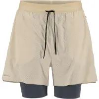 Craft Hypervent Short de sport 2 en 1 pour hommes, taille S