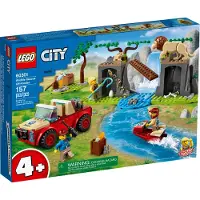 LEGO City Véhicule tout-terrain de secours aux animaux - 60301 NOUVEAU Pièces 157x