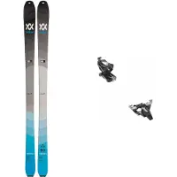Völkl - Skis de randonnée - Pack Rise 80 Black/Blue en Bois