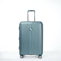 Verage Valise de voyage Rome Spinner, taille M, avec serrure à combinaison TSA – Coque rigide extensible. Couleur : vert