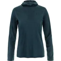 Fjällräven Abisko Wool Hoodie Bleu S Femme