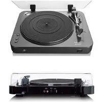 Lenco Platine Disque Vinyle - Encodage direct - USB - Bluetooth 33 45 Tours Stéréo RCA