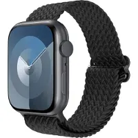 IMoshion Bracelet nylon tissé Apple Watch | 38/40/41/42 mm - Noir