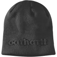 Carhartt Knit Embossed Beanie Noir