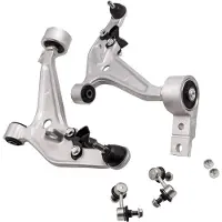 StarTech.com Bras de suspension inférieurs avant / Triangles de suspension - Kit de suspension - Côté gauche et côté droit, avec rotule, pour Nissan X-Trail de 2001 à 2013, en acier