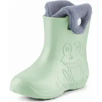 Ladeheid Bottes en caoutchouc pour enfants Eva, doublées (vert olive, 26/27) LA-CA-04