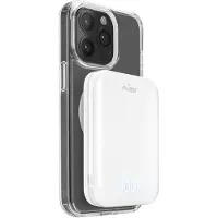 Puro Powerbank Powerbank Power Mag 5000mAh 20W Power Delivery USB-C - biały (5000 mAh, 20 W), Chargeur de secours, Blanc