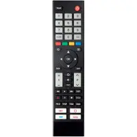 Vivanco VIVancoTélécommande pour téléviseur Hisense et Smart TV