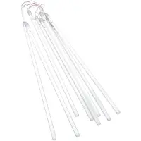 vidaXL Guirlandes lumineuses 8 pcs 50 cm 288 LED bleu