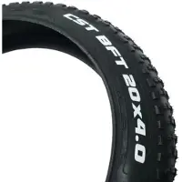 CST Fat 60 Tpi 20´´ X 4.00 Rigid Urban Tyre Noir 20´´ x 4.00
