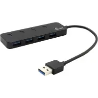 I-Tec i-tec USB 3.0 Metal HUB 4 Port avec interrupteurs individuels On/Off