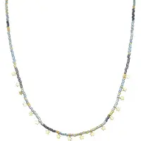 Luxenter Collier En Argent 925 Luxenter Fini En Or Jaune 18k - Muh