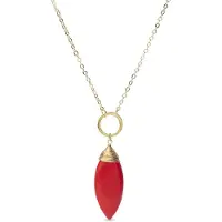 Luxenter Chaîne 'Ayom' rouge