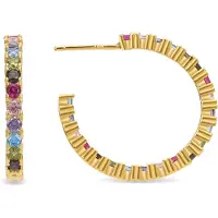 Luxenter Boucles d'oreilles 'Vyamba' mélange de couleurs