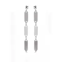 Luxenter Boucles d'oreilles 'Lirrat' argent