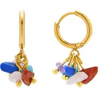 Luxenter Boucles d'oreilles 'Sasin' mélange de couleurs