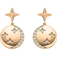 Luxenter Boucles d'oreilles 'Larad' or rose