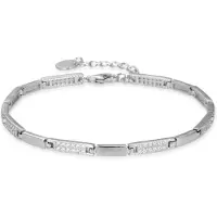 Luxenter Bracelet 'Kinusi' argent / transparent
