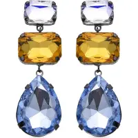Luxenter Boucles d'oreilles 'Ifar' mélange de couleurs