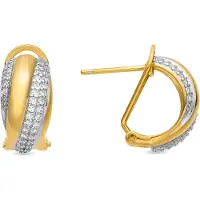 Luxenter Boucles d'oreilles 'Musi' or