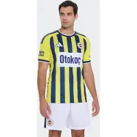 Adidas Maillot 'Fenerbahçe 2026/2027' bleu marine / miel / rouge vif / blanc