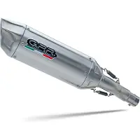 Gpr Exclusive Furore-x Inox Kawasaki Zx-9r 02-03 Homologated Slip On Muffler Argenté Homologated