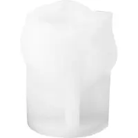 Semoic A Outil de Fabrication de Bougies en Forme de Lapin Mignon à Faire Soi-MêMe, PoupéE en Plâtre, Cadeau, œUf de Pâques, Savon, Moule en Silicone,