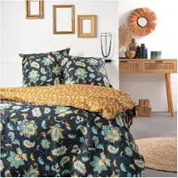 Big Buy Cooking Parure de lit Sunshine, 260x240cm, coton, imprimé 11.45