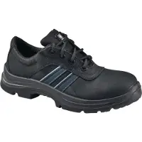 Lemaitre Bottes de sécurité à lacets EN 20345 S3 Andy Low-0910 Taille 44 Cuir de buffle noir - 910