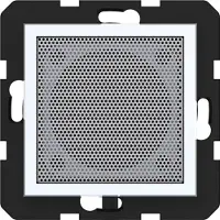 Hager A.x/C.x Lautsprecher für Radio Touch, lichtweiß glänzend, UP