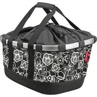 Klickfix BIKEBASKET GT POUR RACKTIMEFLEUR NOIR