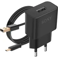 Sony , chargeur USB (modèle EP800), noir