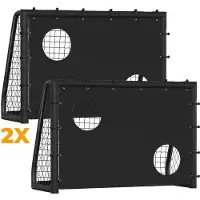 OEM But de football 180 x 120 x 60 cm, idéal pour l'entraînement des enfants en extérieur