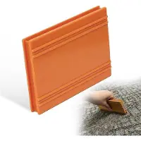 OEM Brosse de dépilage portable pour chats et chiens - légère et efficace - pour le lit, le canapé, le tapis - couleur orange
