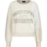 Monari Pull-over or / argent / blanc cassé