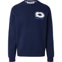 Scotch & Soda Sweat-shirt bleu marine / violet / corail / blanc