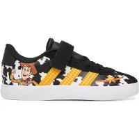 Adidas Chaussure de sport 'VL COURT TOY STORY' jaune / vert / noir / blanc