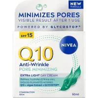 Nivea dagcreme, anti rimpel q10 plus porie verfijnend spf15 50ML