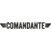 Comandante Plateaux à café verre brun 4 pcs