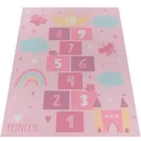 Tapis.fr Tapis pour enfants Bini rose 200x290 cm