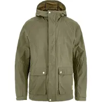Fjällräven - Veste coupe-vent déperlante en HC-Lite - Vardag Vindby Jacket M Green pour Homme en Coton - Taille M - Vert
