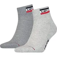 Levi's Chaussettes gris chiné / rouge clair