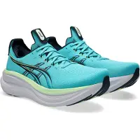 Asics Chaussure de course 'Gel-Nimbus 28' aqua / vert pastel / noir