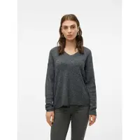 Vero Moda Pull-over 'Lefile' gris chiné
