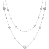 Luxenter Chaîne 'Clasow' gris argenté