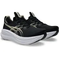 Asics Chaussure de course 'Gel-Nimbus 28' beige / noir