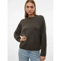 Vero Moda Pull-over 'VMBoom' marron chiné