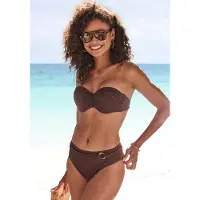 LASCANA Bas de bikini chocolat