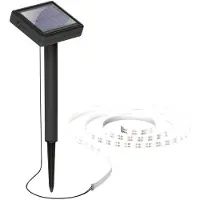 MEGATRON Solarstripe 300 cm IP44 BK 3000K 600mAh inkl. Erdspieß 351248 4020856700110